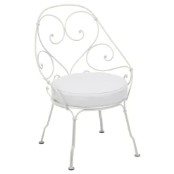 Stühle|Gartenstühle^Fermob 1900 Cabriolet Gartenstuhl mit Sitzkissen