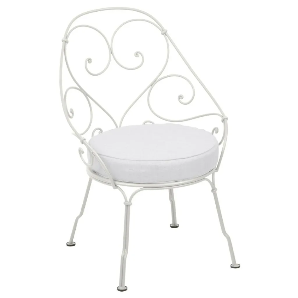 Stühle|Gartenstühle^Fermob 1900 Cabriolet Gartenstuhl mit Sitzkissen