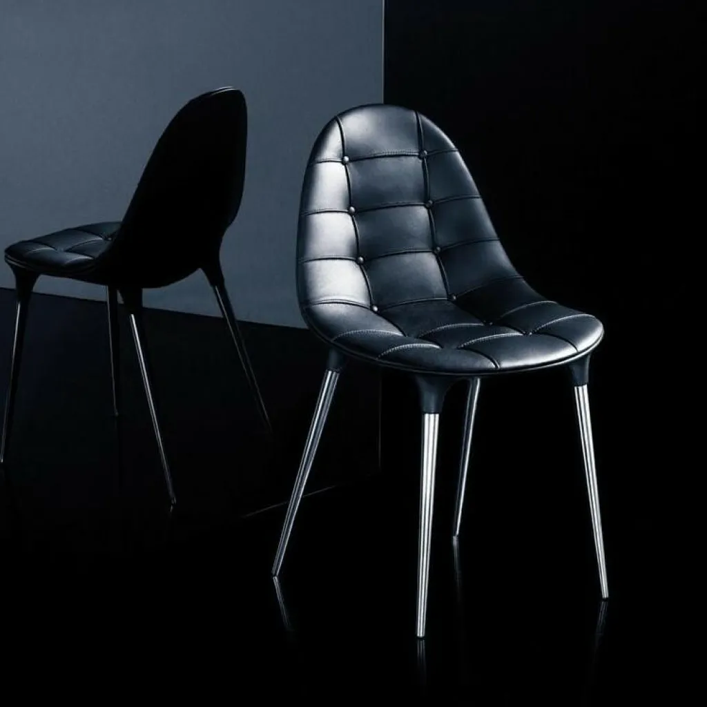 Stühle^Cassina 245 Caprice Stuhl Leder