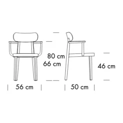 Stühle^Thonet 118 F Armlehnstuhl mit Rohrgeflecht