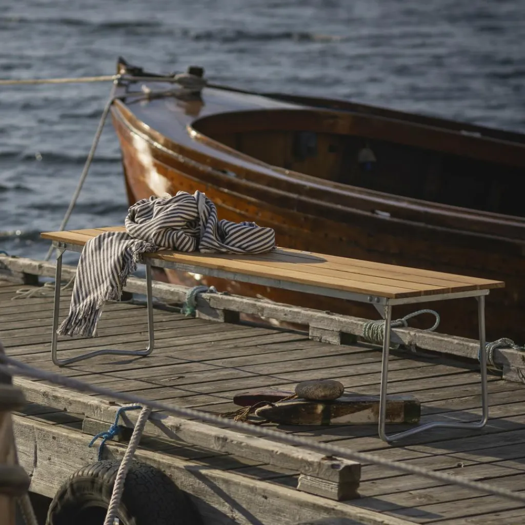 Grythyttan 9 Gartenbank klappbar 170x40cm Teak| Gartenbänke