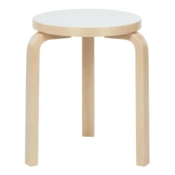 Artek 60 Hocker Gestell klar lackiert| Hocker
