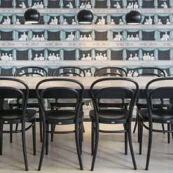 Stühle^Thonet 214 M Bugholzstuhl mit Muldensitz