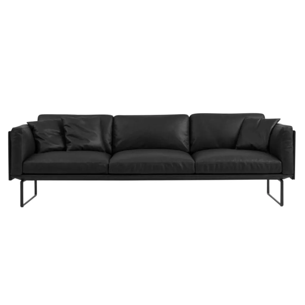 Sofas^Cassina 8 Piero Lissoni 3-Sitzer Ledersofa