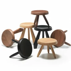 Hocker^Cassina 523 Tabouret Méribel Hocker