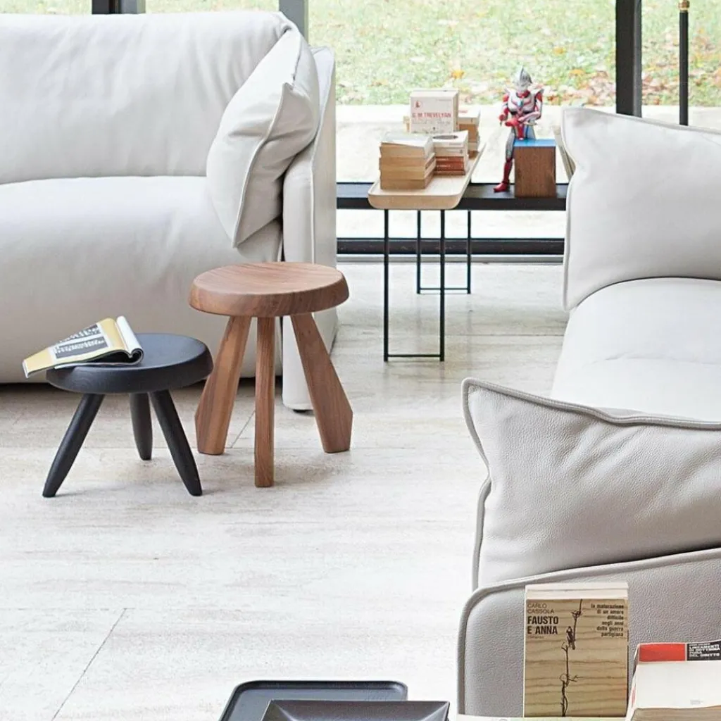 Hocker^Cassina 523 Tabouret Méribel Hocker