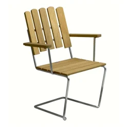 Stühle^Grythyttan A2 Gartenarmlehnstuhl Eiche