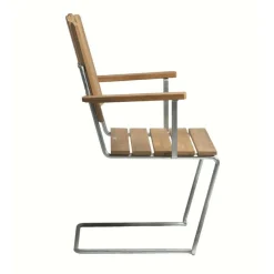 Stühle^Grythyttan A2 Gartenarmlehnstuhl Eiche