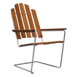 Grythyttan A3 Liegestuhl Teak| Gartenliegen