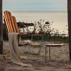 Grythyttan A3 Liegestuhl Teak| Gartenliegen