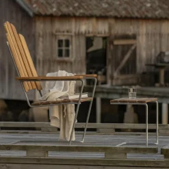 Grythyttan A3 Liegestuhl Teak| Gartenliegen