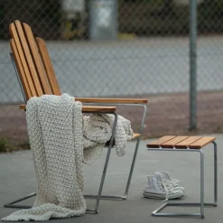 Grythyttan A3 Liegestuhl Teak| Gartenliegen