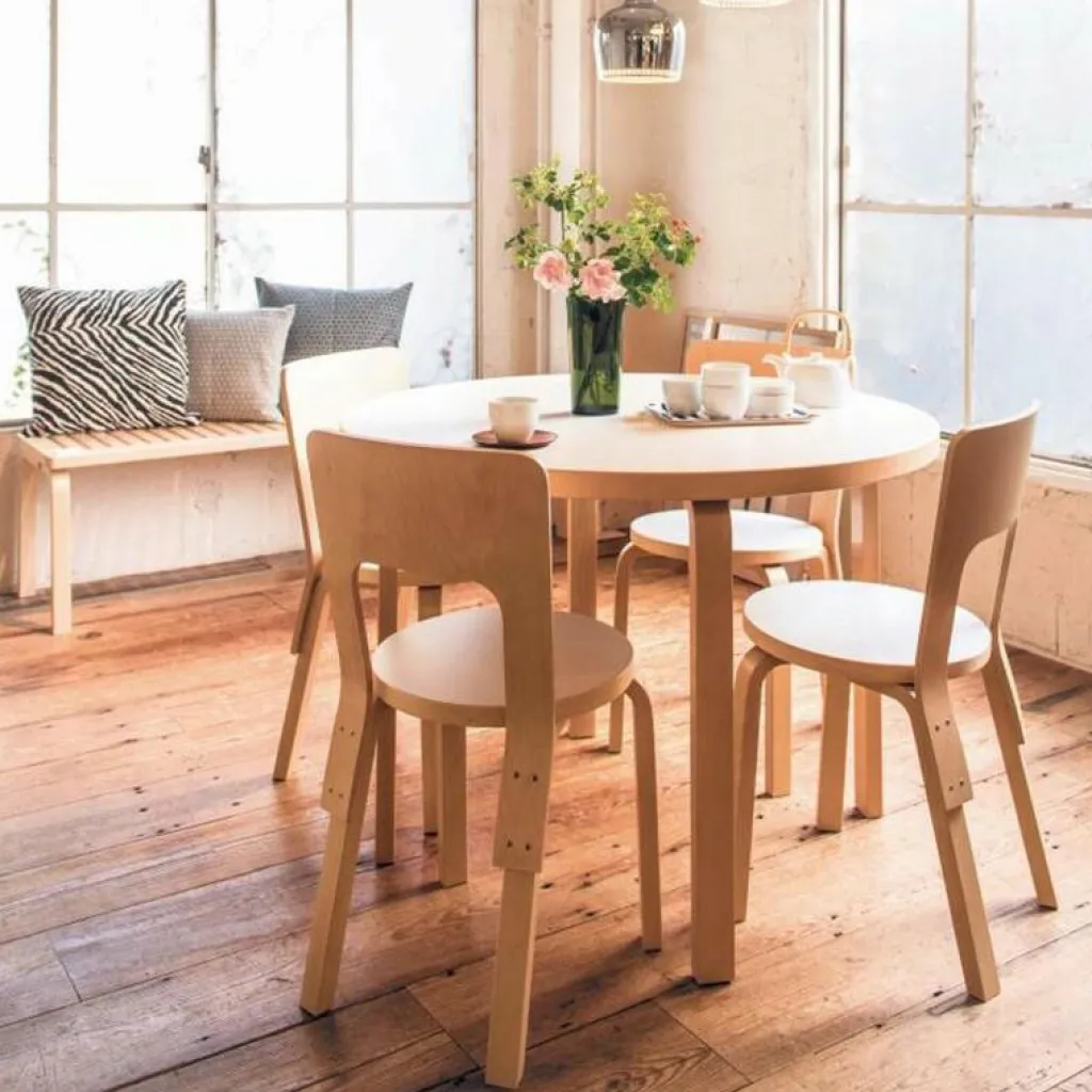 Artek Aalto 90B Tisch Ø75cm| Esstische