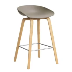 Barhocker^HAY AAS 32 2.0 Barhocker niedrig Eiche lackiert