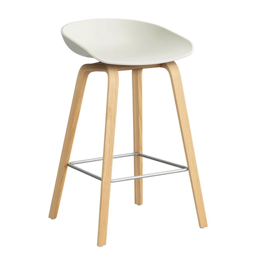 Barhocker^HAY AAS 32 2.0 Barhocker niedrig Eiche lackiert