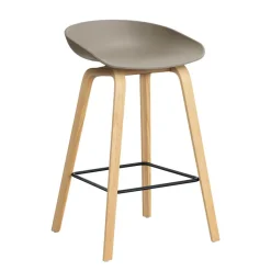 Barhocker^HAY AAS 32 2.0 Barhocker niedrig Eiche lackiert