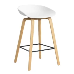 Barhocker^HAY AAS 32 2.0 Barhocker niedrig Eiche lackiert