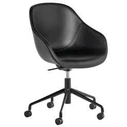 HAY About a Chair AAC 155 Bürostuhl Leder Gestell schwarz| Bürostühle