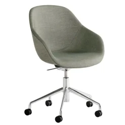 HAY About a Chair AAC 155 Bürostuhl Stoff Gestell poliert| Bürostühle