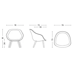 HAY About a Lounge Chair AAL 82 Sessel| Sessel