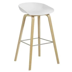 Barhocker^HAY About A Stool AAS 32 2.0 Barhocker hoch Eiche lackiert