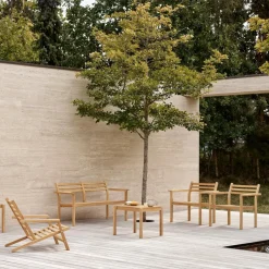 Outdoor-Sofas & Sessel^Carl Hansen AH601 Outdoor Lounge Chair