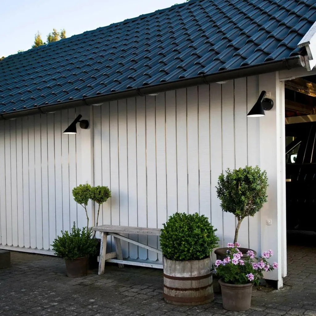 Deckenleuchten Außen|Deckenleuchten Außen^Louis Poulsen AJ 50 LED Außenwandleuchte