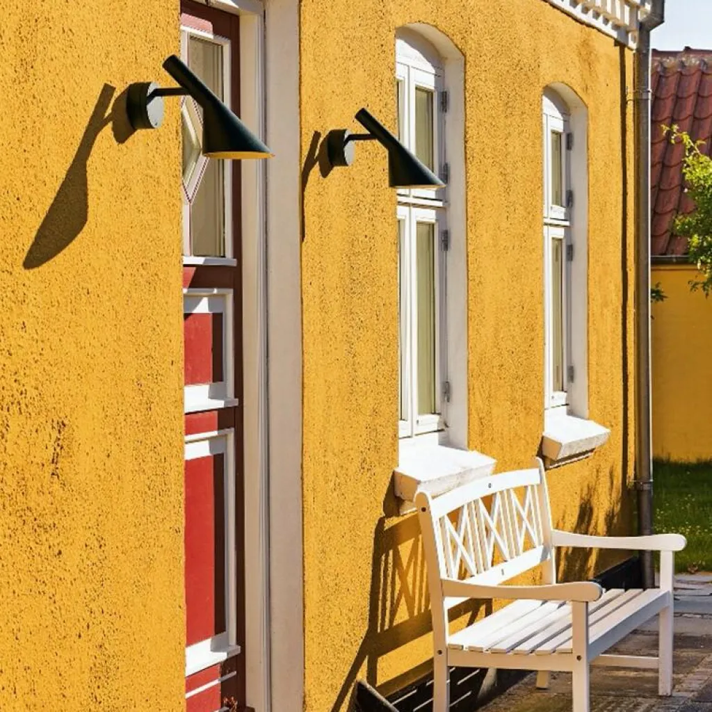 Deckenleuchten Außen|Deckenleuchten Außen^Louis Poulsen AJ 50 LED Außenwandleuchte