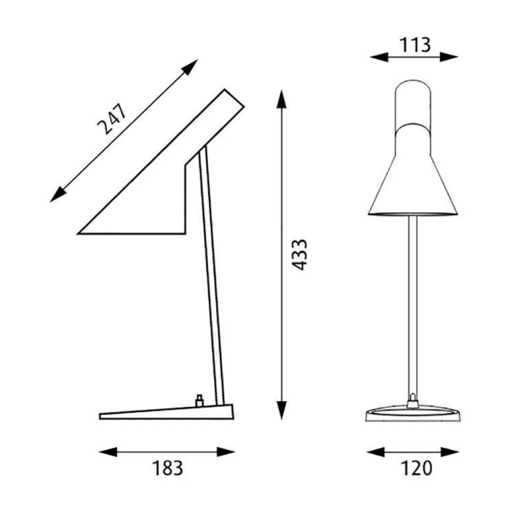 Tischleuchten|Nachttischleuchten^Louis Poulsen AJ Mini Tischleuchte
