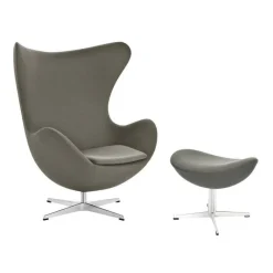 Fritz Hansen Aktion Egg Chair/Das Ei™ Sessel + Hocker Stoff| Sessel