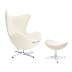 Fritz Hansen Aktion Egg Chair/Das Ei™ Sessel + Hocker Stoff| Sessel
