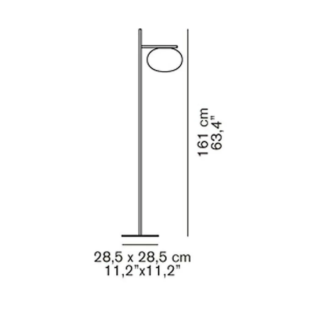 Oluce Alba 382 Stehleuchte| Stehleuchten