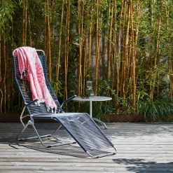 Embru Altorfer Modell 1158 Liegestuhl| Gartenliegen
