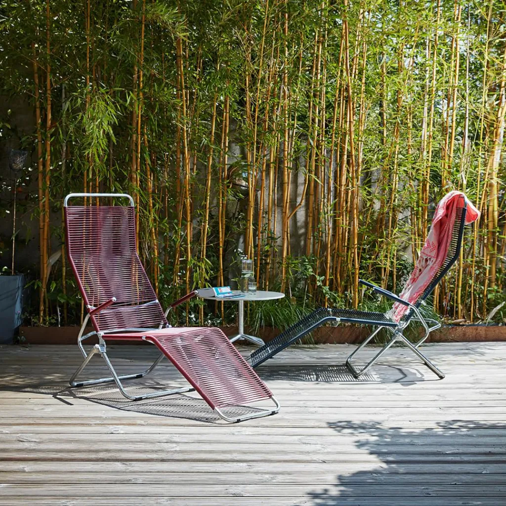 Embru Altorfer Modell 1158 Liegestuhl| Gartenliegen