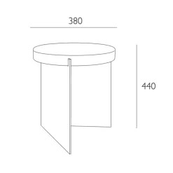 pulpo Alwa One Beistelltisch| Beistelltische