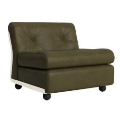 Sofas^HAY Amanta 1 Sitzer Sofa Leder