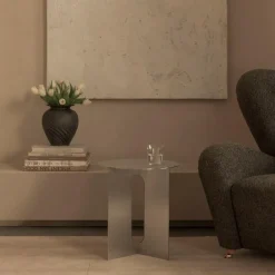 Audo Androgyne Beistelltisch Stahl Ø 40cm| Tische