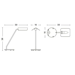 Schreibtischleuchten^HAY Apex Schreibtischleuchte