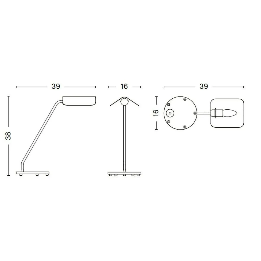 Schreibtischleuchten^HAY Apex Schreibtischleuchte