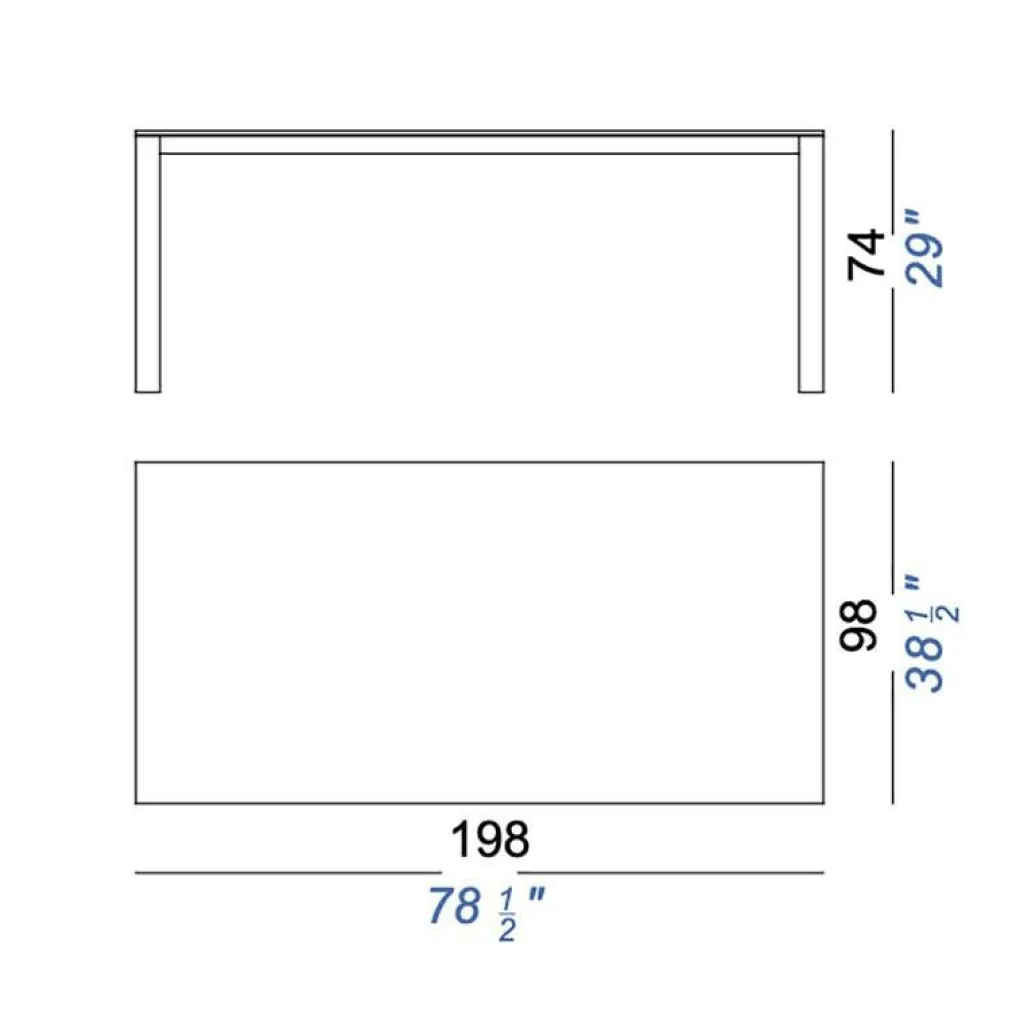Lapalma Apta P134 Esstisch Fix| Esstische