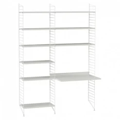Regalsysteme^String Arbeitsplatzkombination 140x200x30cm