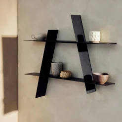 Andersen Furniture A-Shelf Wandregal Stahl| Gewürzregale