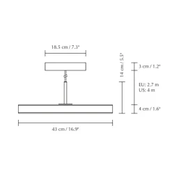 Umage Asteria Plus Medium LED Pendelleuchte| Pendelleuchten
