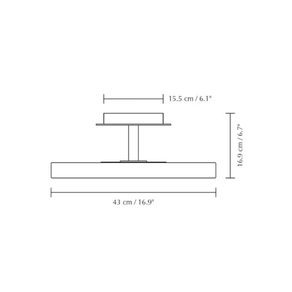 Deckenleuchten^Umage Asteria Up LED Deckenleuchte M