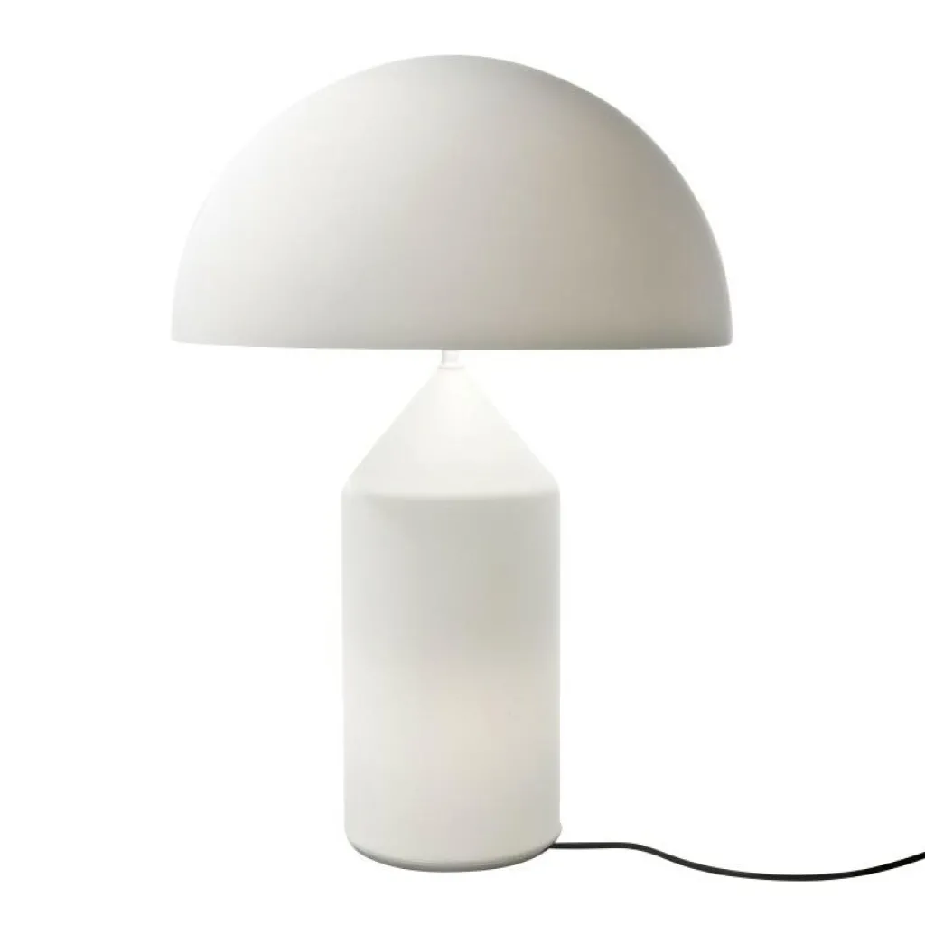 Oluce Atollo Tischleuchte Glas weiß| Tischleuchten|Nachttischleuchten