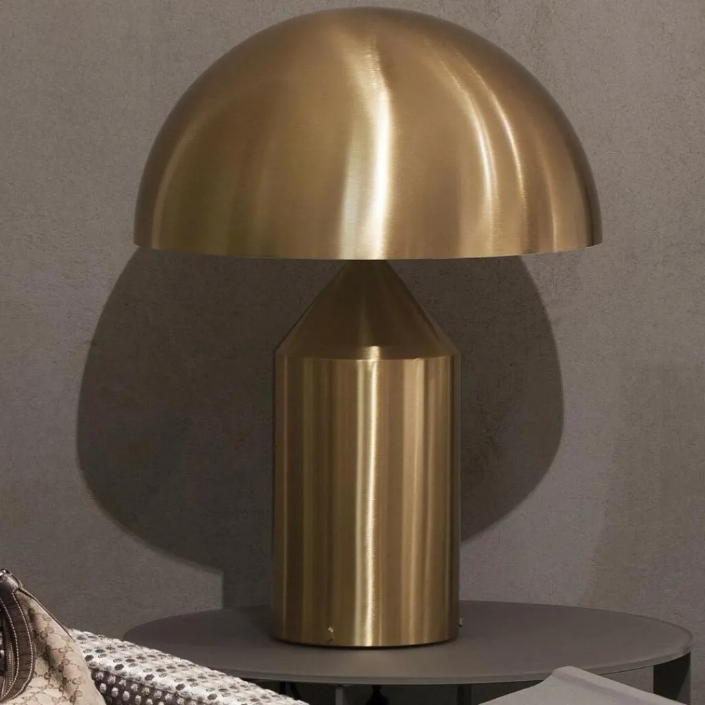 Oluce Atollo Tischleuchte gold| Tischleuchten