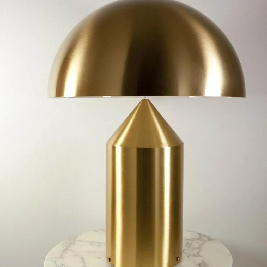 Oluce Atollo Tischleuchte gold| Tischleuchten