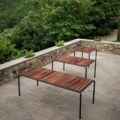 HOUE Avanti Gartenesstisch Esche 222x98cm| Gartentische