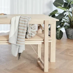 Tagesdecken & Plaids^Form & Refine Aymara Decke Muster Grau 190x130cm