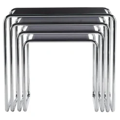 Thonet B 9 Beistelltisch 4er Set Buche| Beistelltische